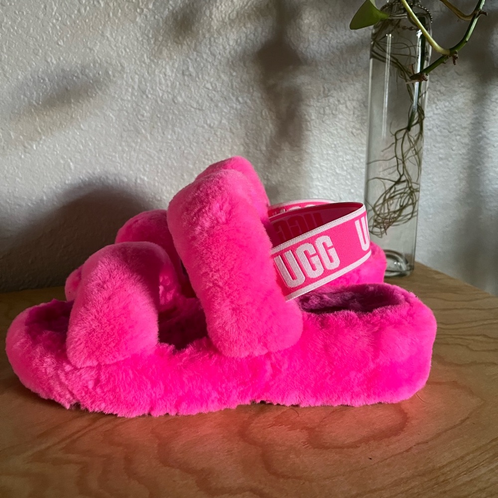 Ugg oh yeah slingback slipper